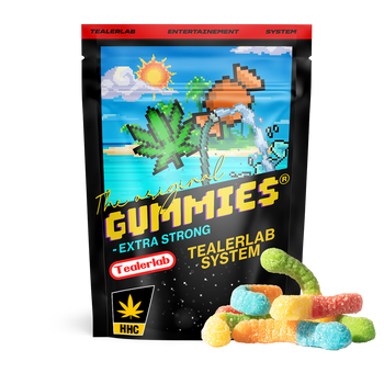 Space Gummies Fizzy worms - HHC 🐛