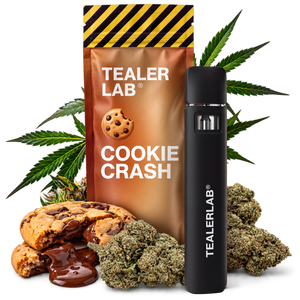 Magic Puff Cookie Crash – boosted cookie-flavour puff 1ml TealerLab