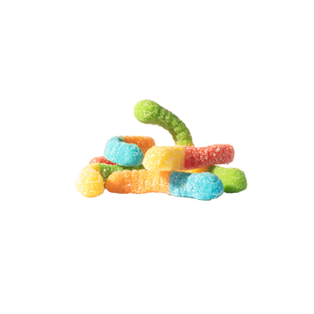 Space Gummies Fizzy worms - HHC 🐛