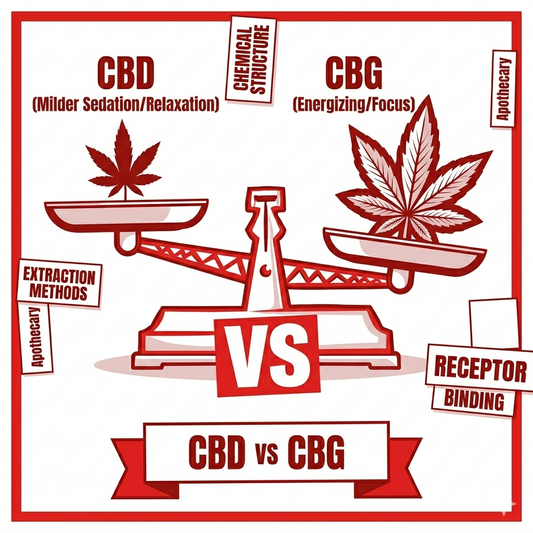 CBD vs CBG: What's the Difference?