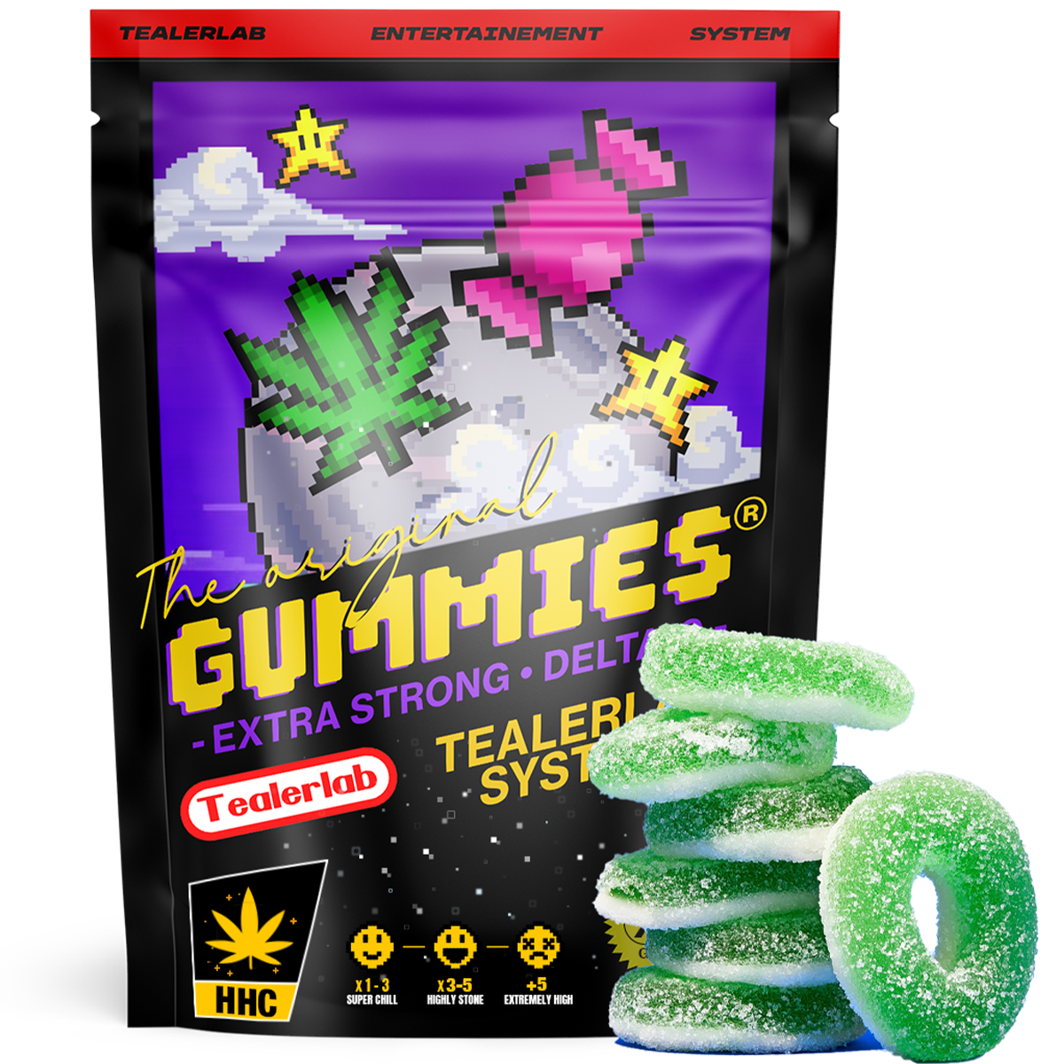 Space Gummies Apple - HHC 🍏