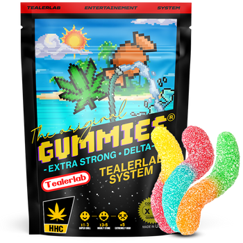 Space Gummies Fizzy worms - HHC 🐛