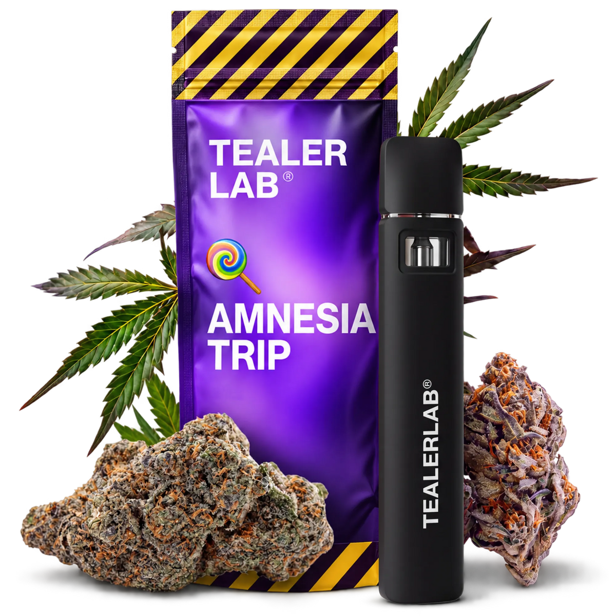 Magic Puff Amnesia Trip – boosted candy-sweet puff 2ml TealerLab