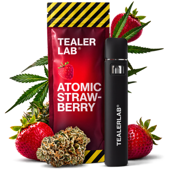 Magic Puff Strawberry atomic – Boosted Puff  🍓