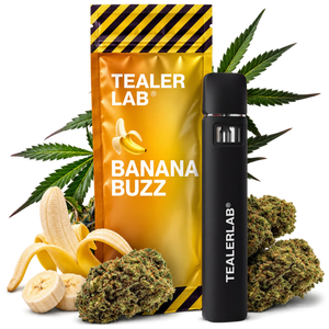 Magic Puff Banana Buzz – boosted banana-flavour puff TealerLab
