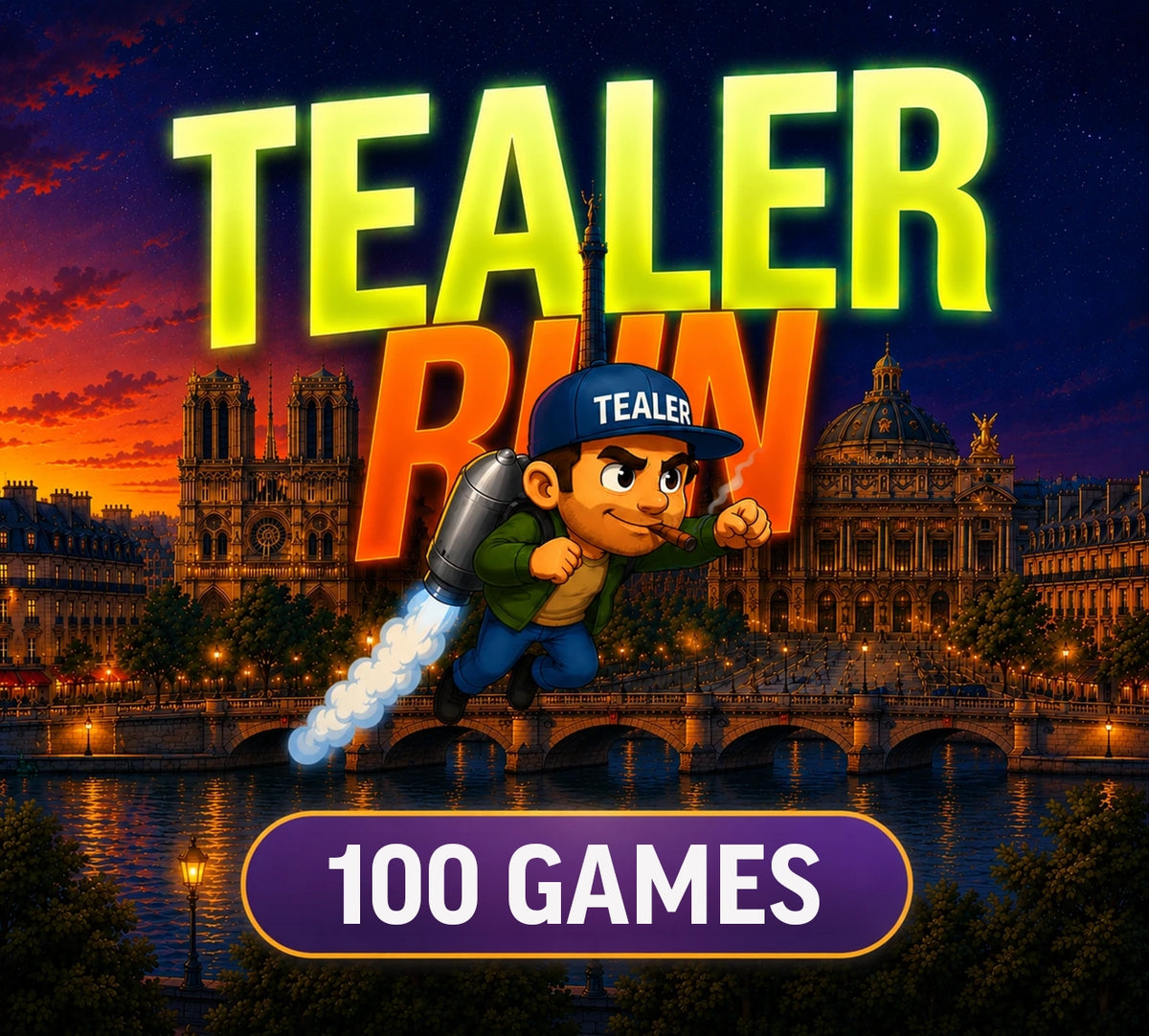 ADDICT Pack — 100 Tealer Run games