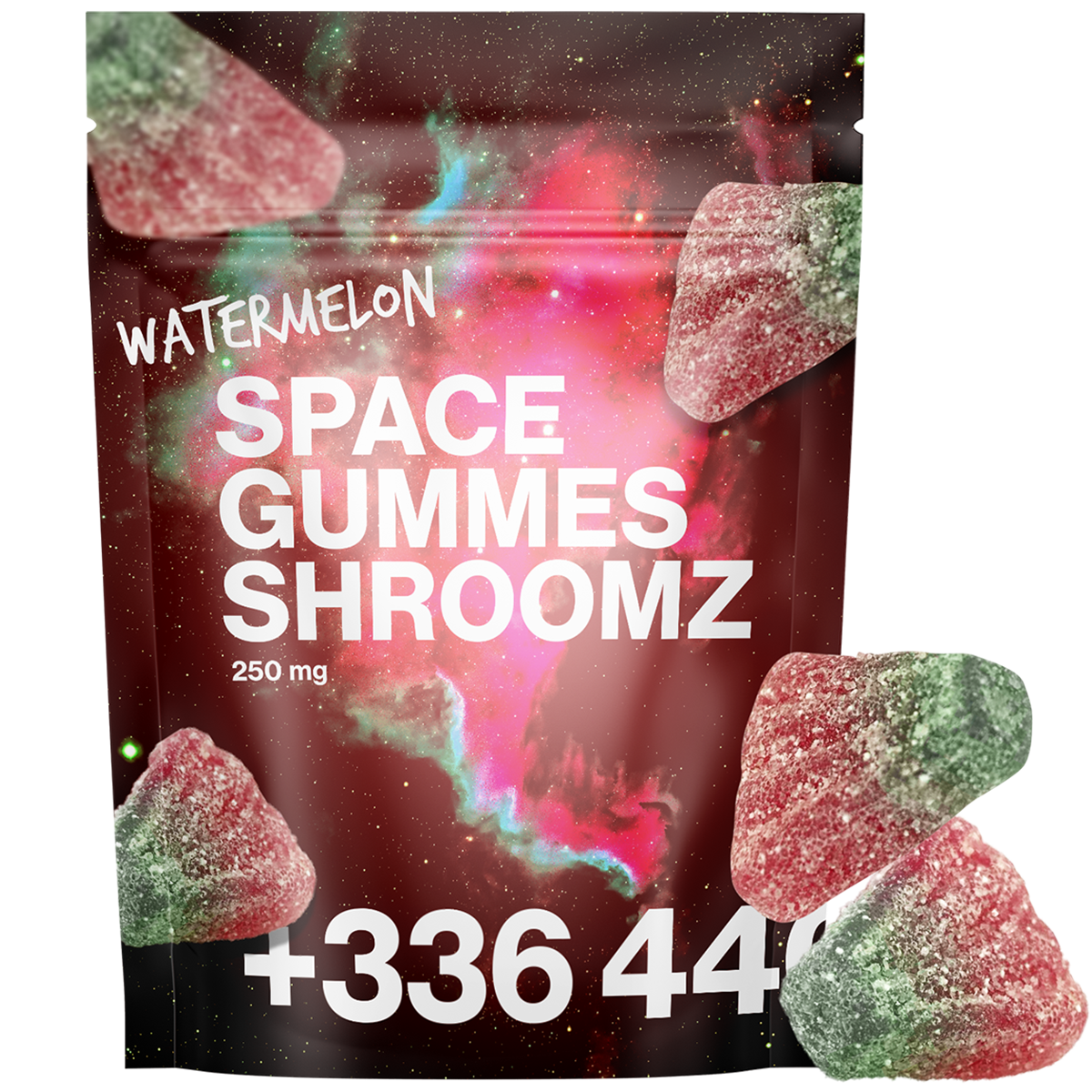 Space Gummies watermelon - Shroomz  🍉